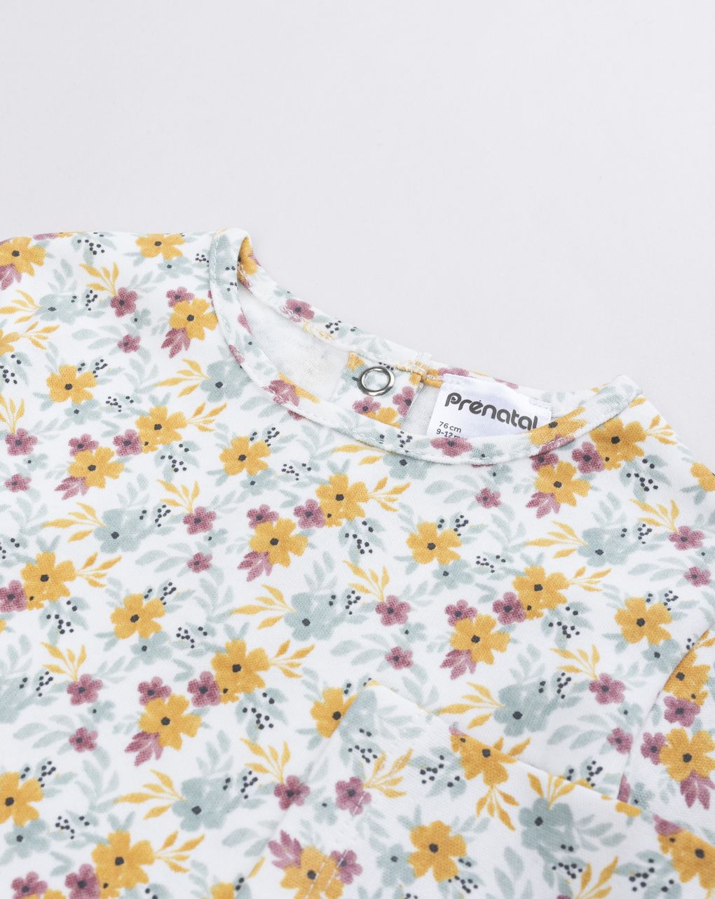 Body bimba fiori allover