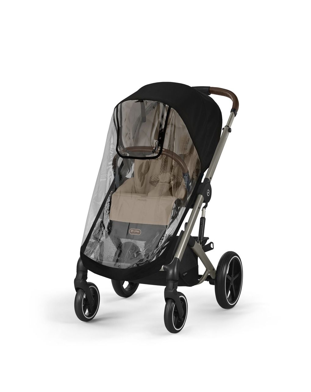 Pack xl trio balios s lux moon black, base g3, parapioggia nav/pass, amya magic black - cybex