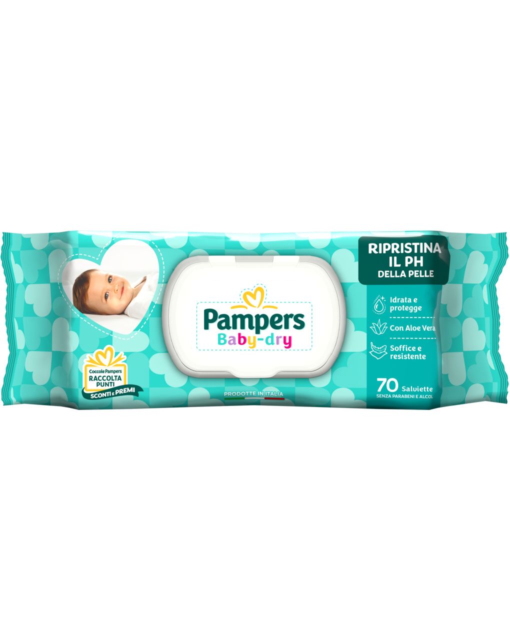 Salviette pampers baby fresh x70