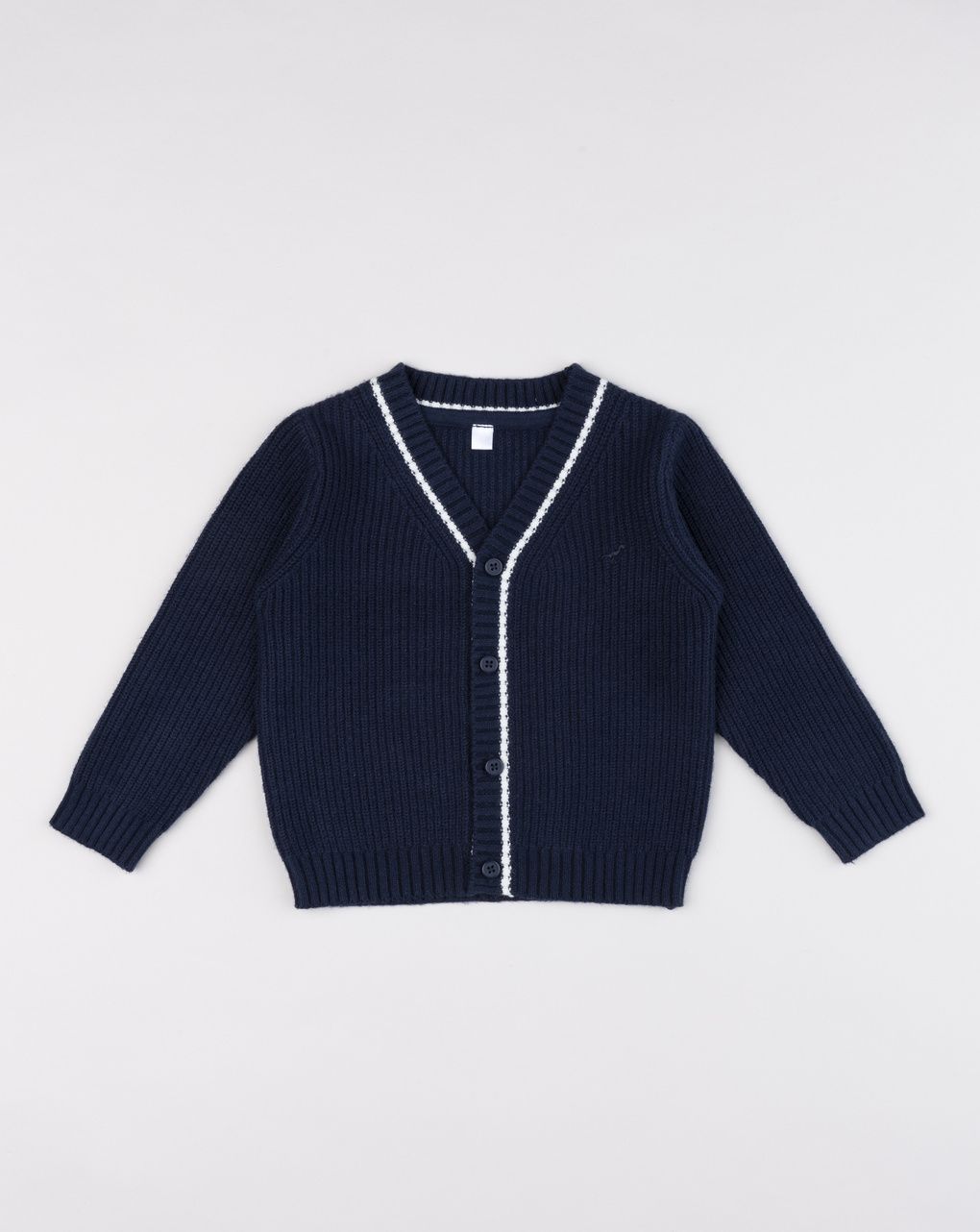 Cardigan tricot blu da bambino