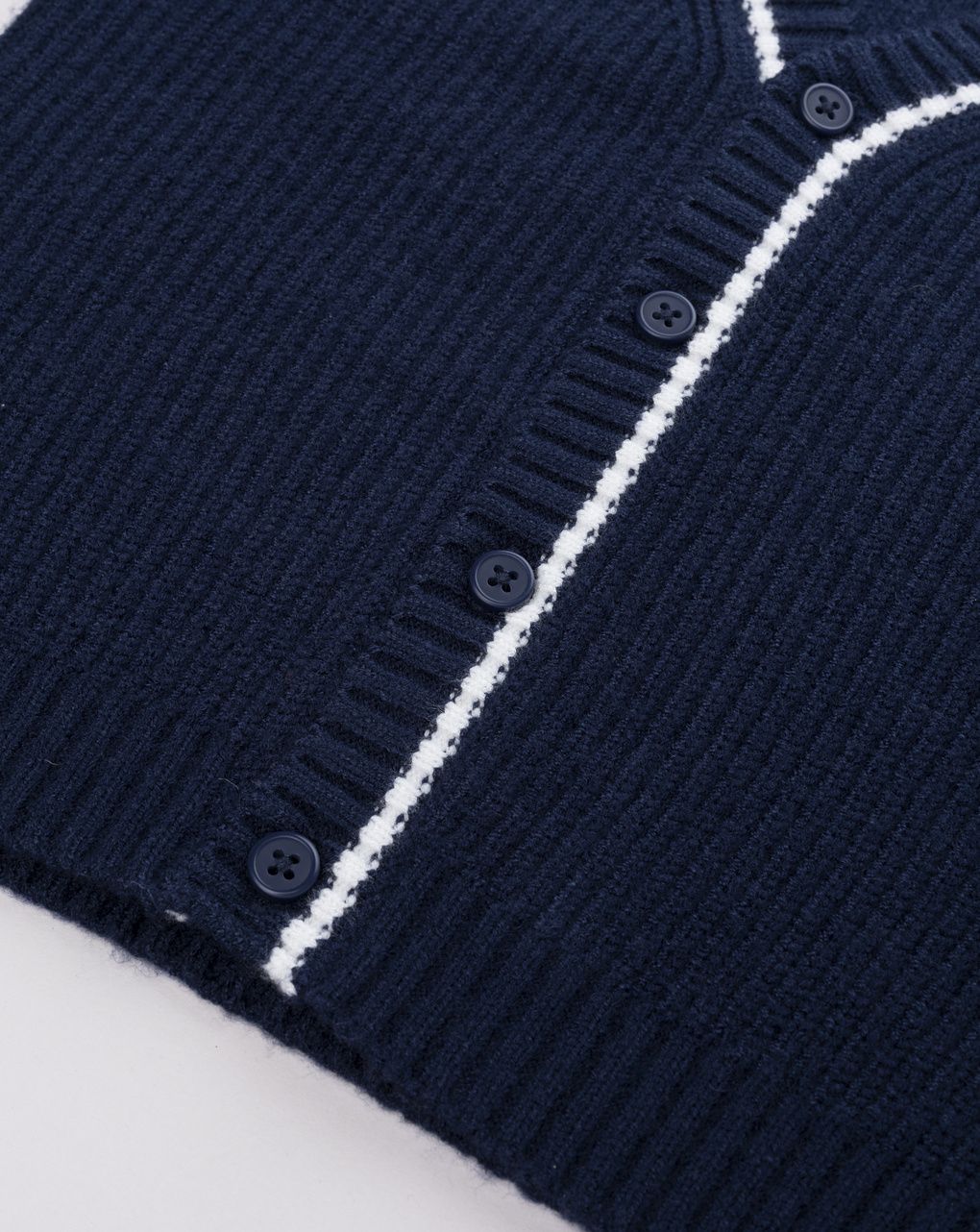 Cardigan tricot blu da bambino