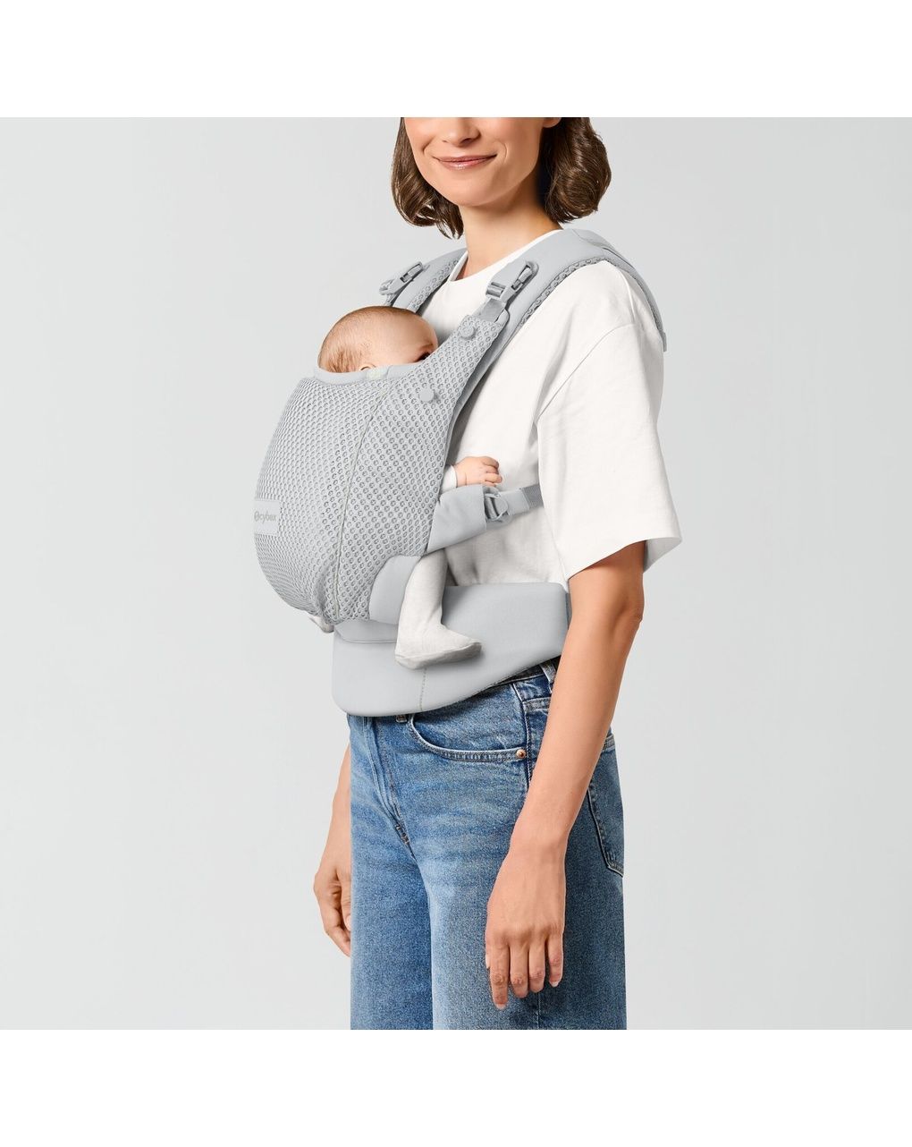 Pack xl trio balios s stone grey, base g3, parapioggia nav/pass, amya dune grey - cybex