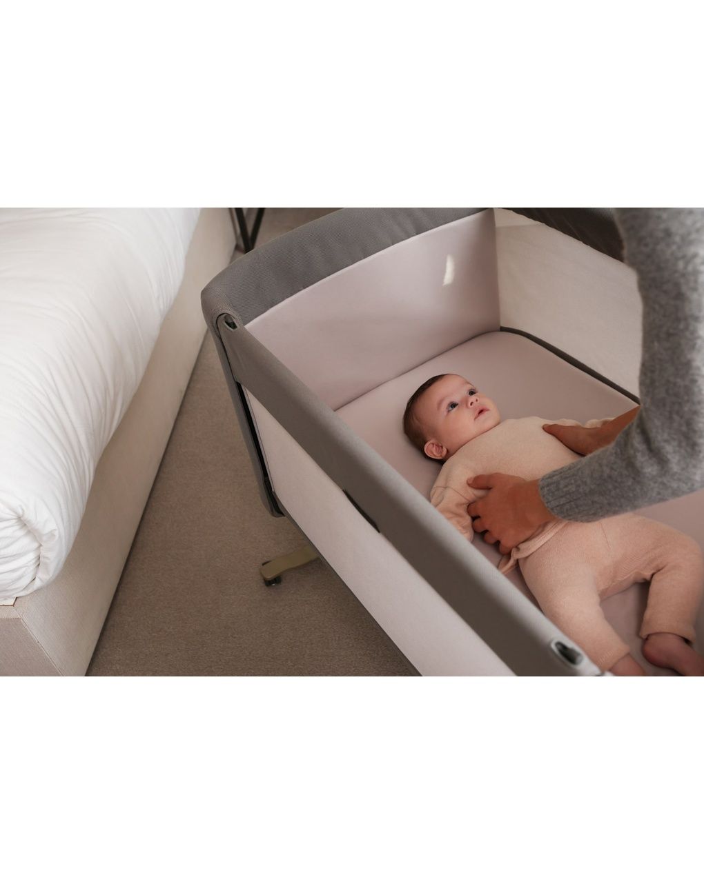 Culla welcome bed colore morpheus beige - inglesina