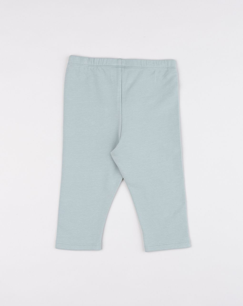 Legging bimba verde ricamo cuore
