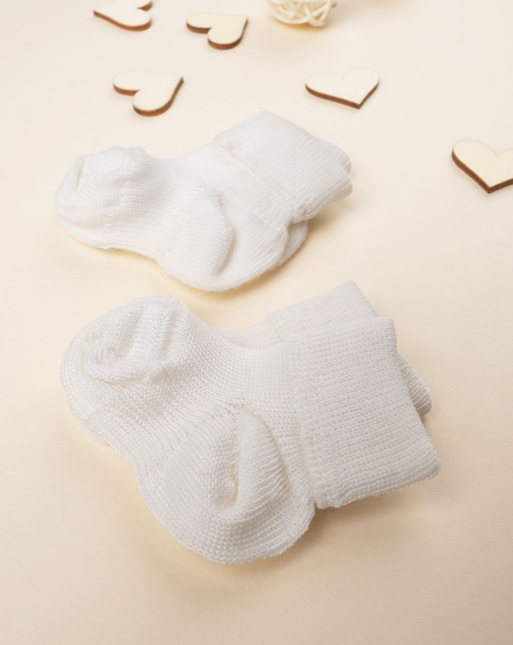 Calze unisex prematuri white