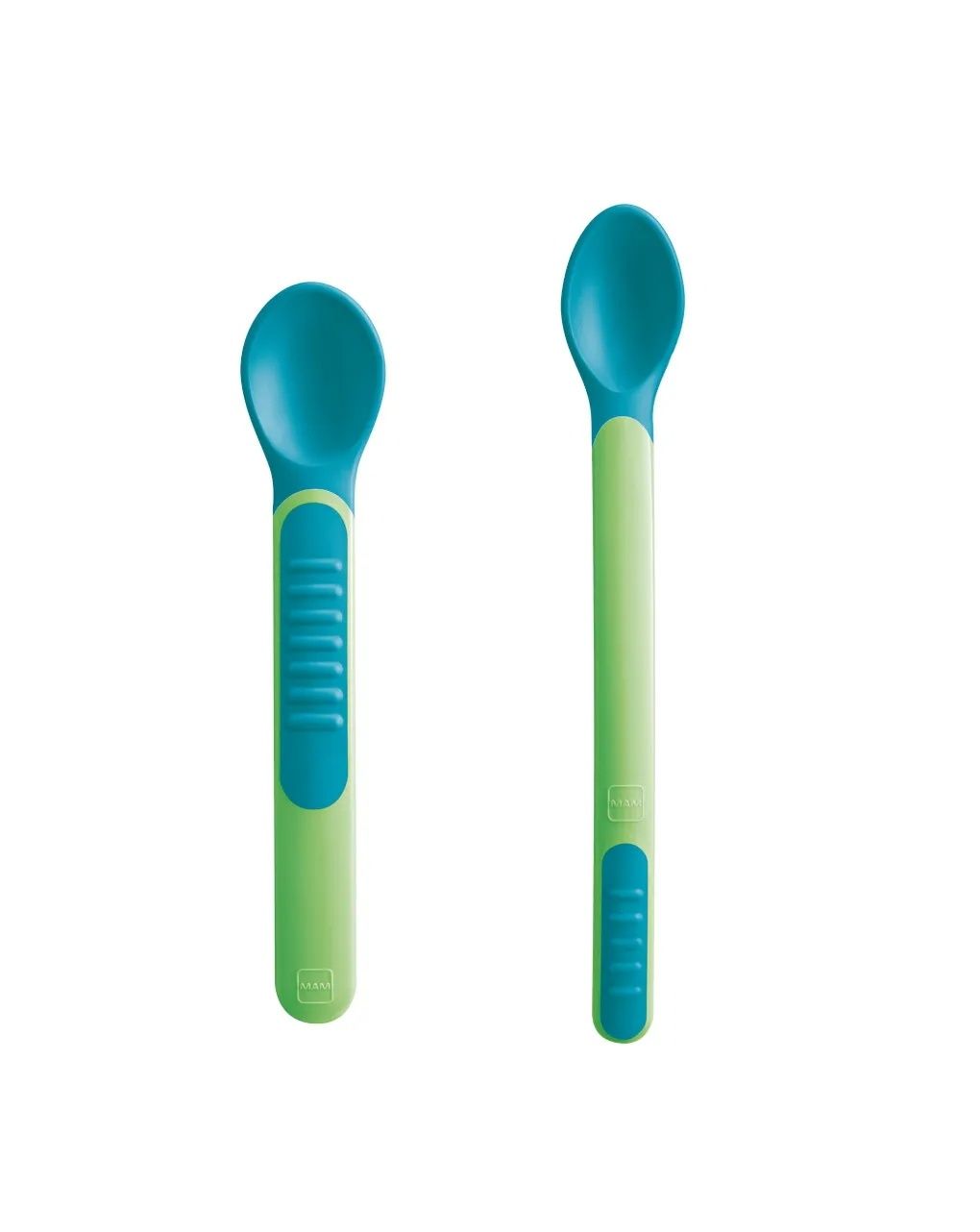 Set da due cucchiai heat sensitive & cover, neutro - mam
