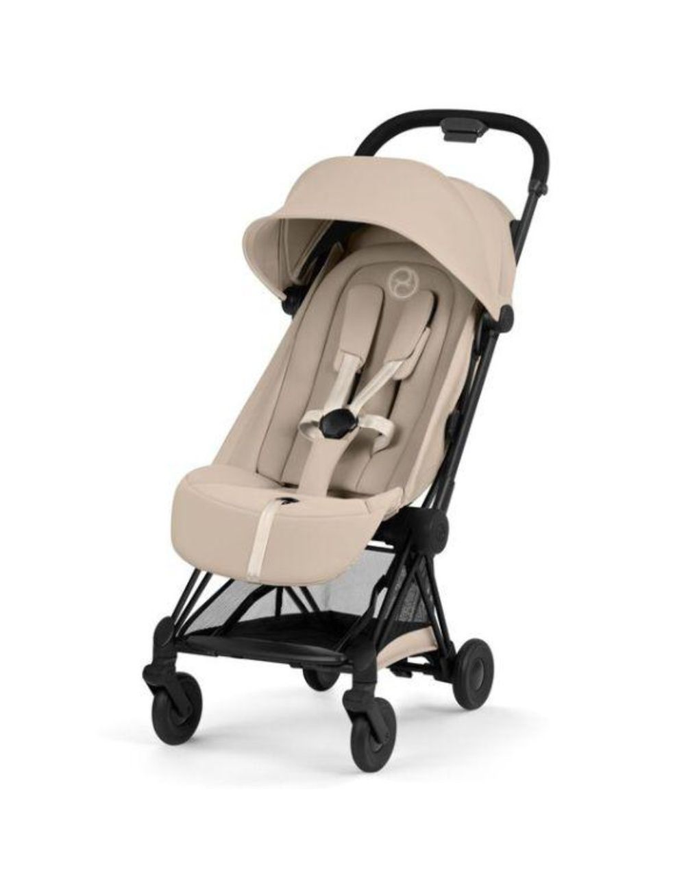 Passeggino coya comfort matt black - cozy beige - cybex platinum