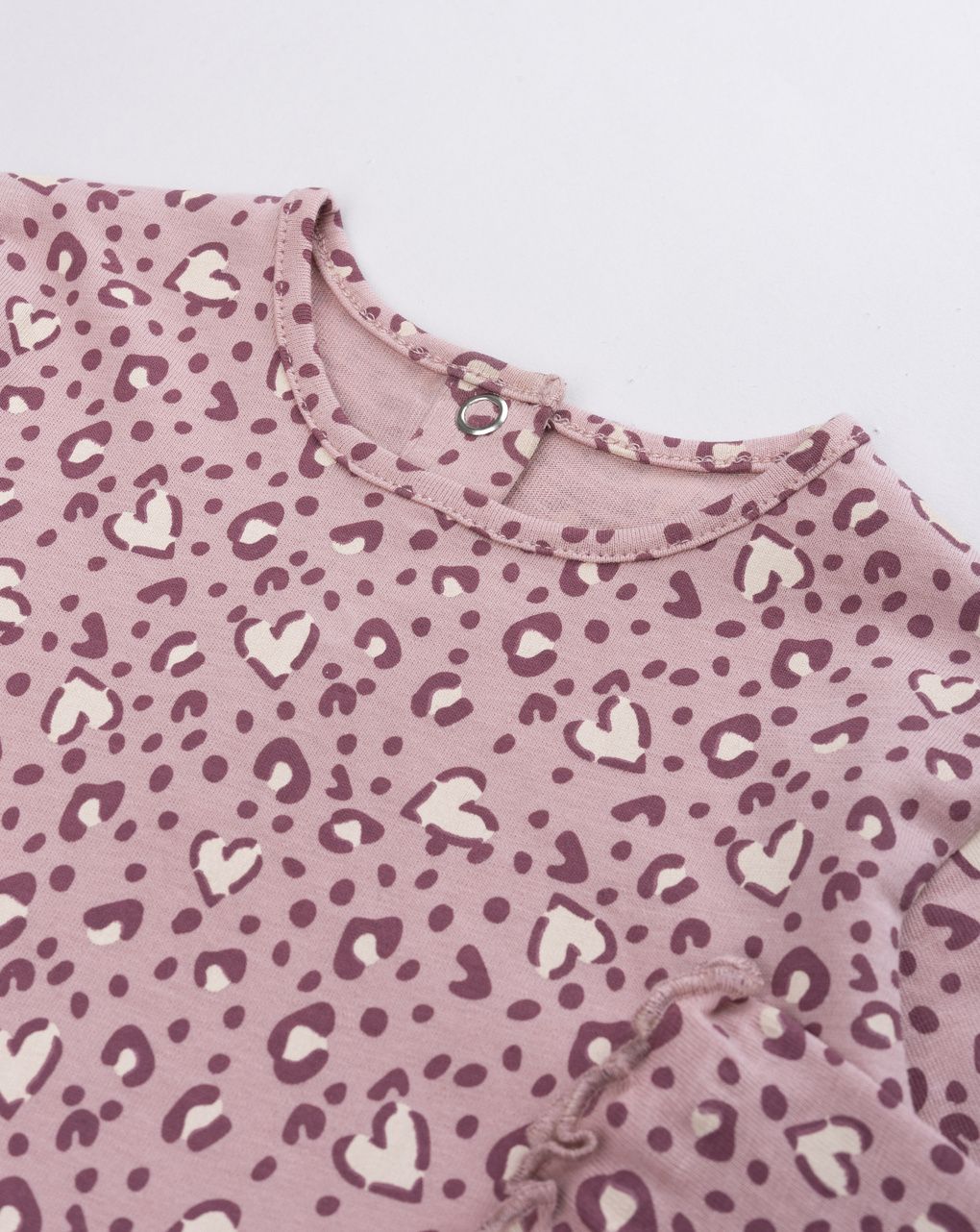 T-shirt bimba rosa stampata