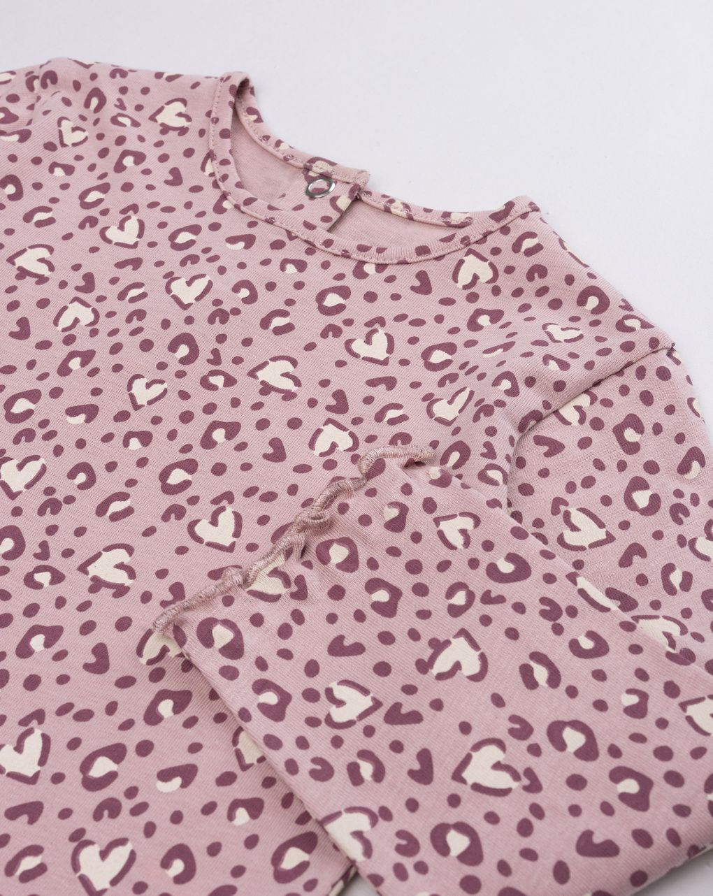 T-shirt bimba rosa stampata