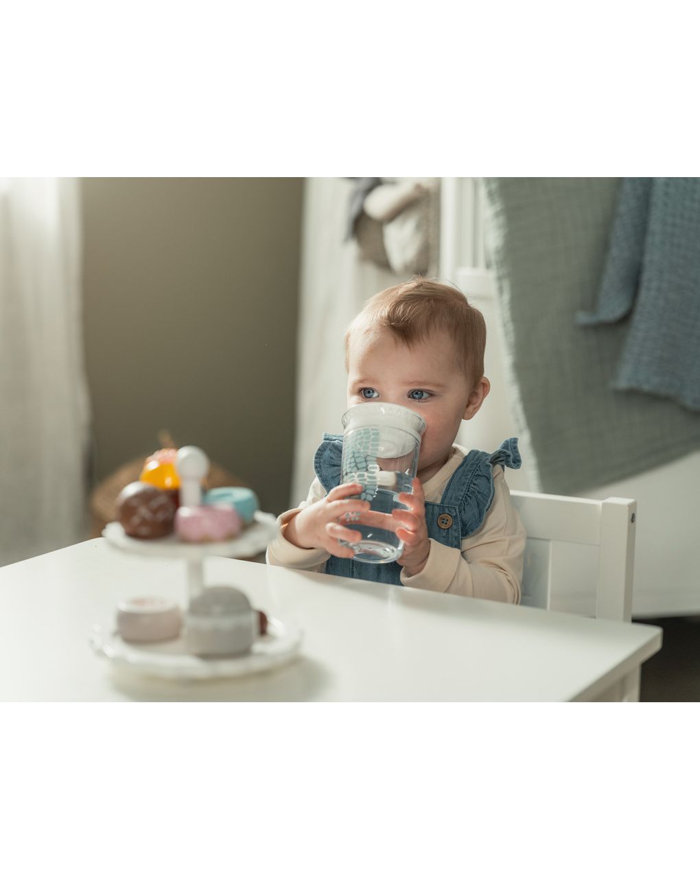 Mam easy to drink cup 360° (290 ml), tazza bambini 8m+ con valvola 360° a prova di perdita, rosa