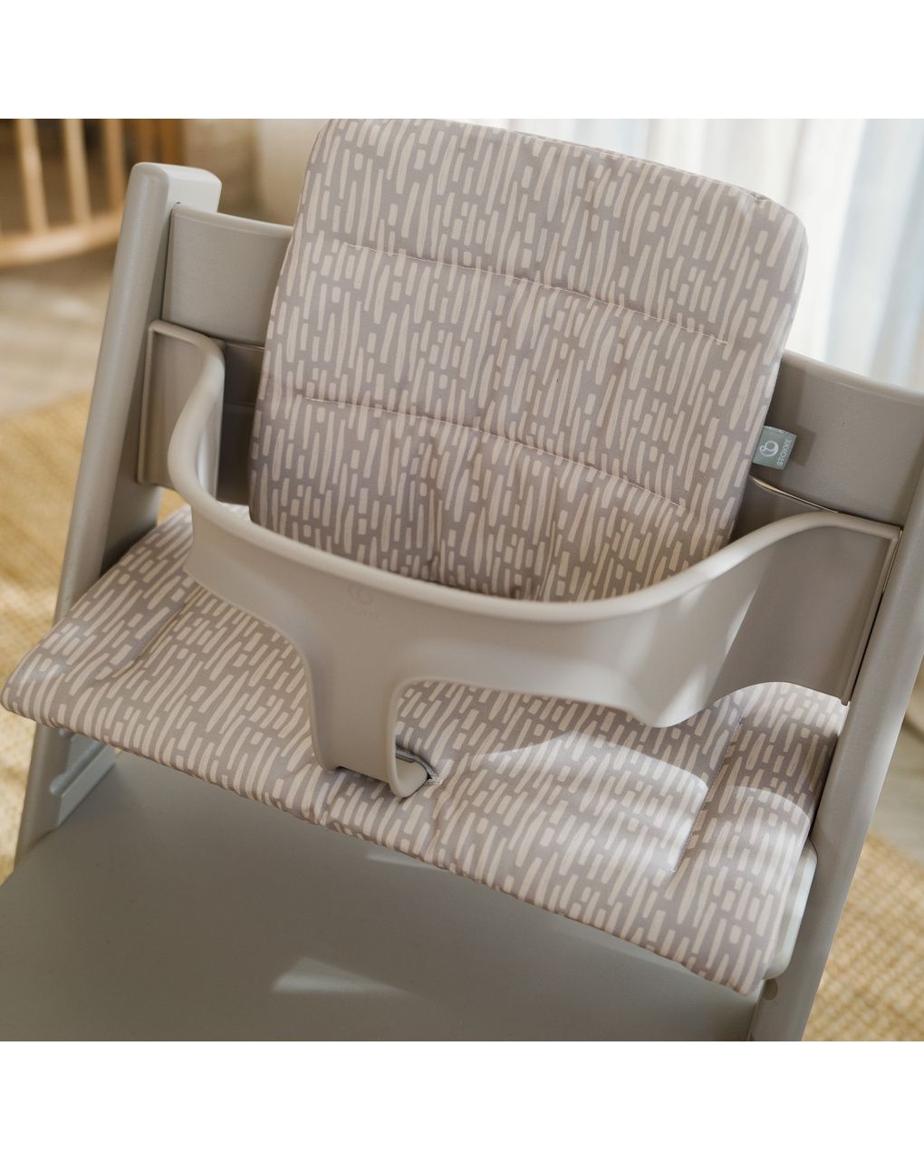 Sedia tripp trapp®  faggio - prodotto personalizzabile - cashmere grey - stokke®