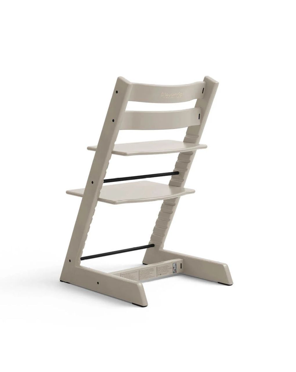 Sedia tripp trapp®  faggio - prodotto personalizzabile - cashmere grey - stokke®