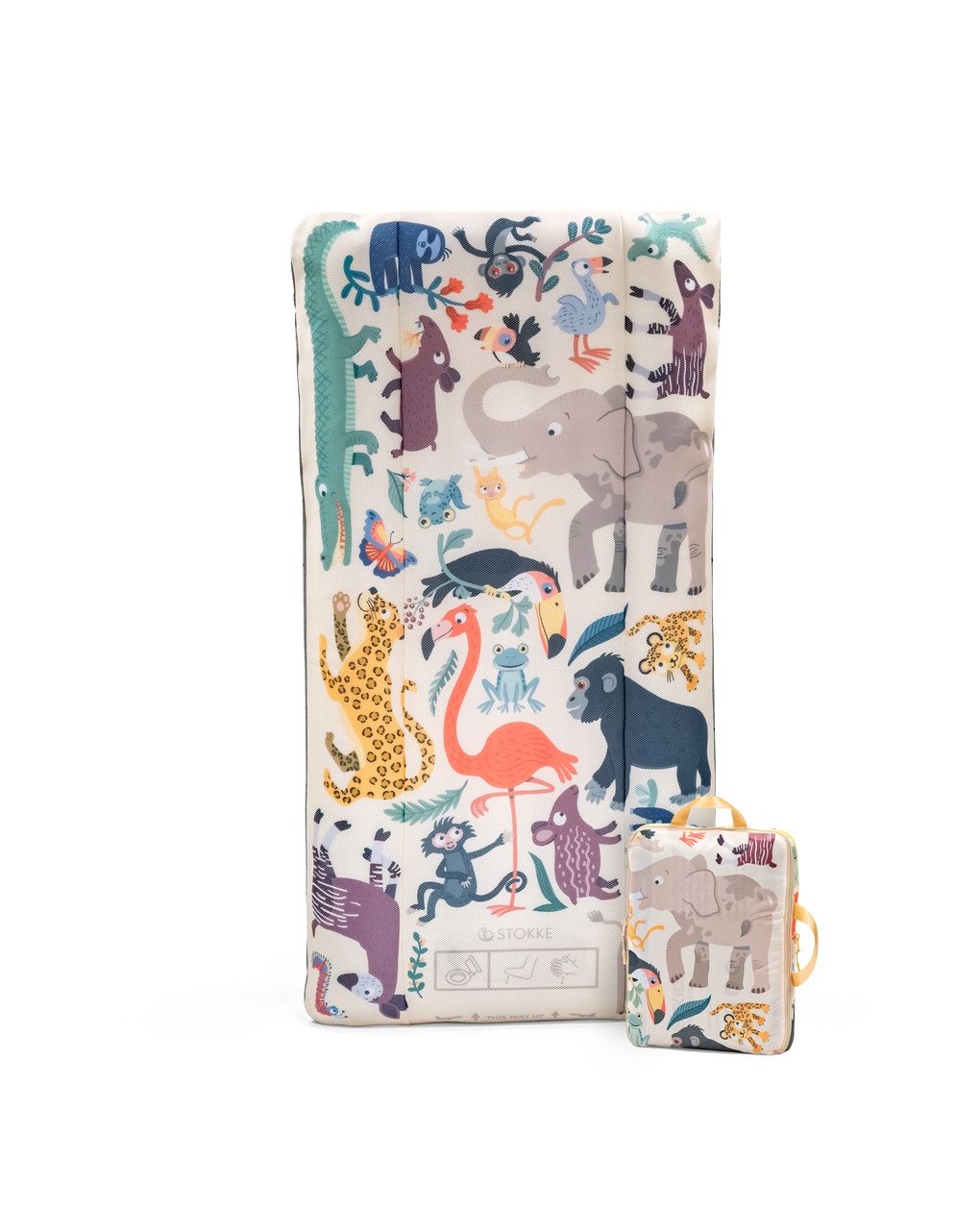 Stokke® jetkids™ cloudsleeper - lettino da viaggio portatile - famiglia degli animali
