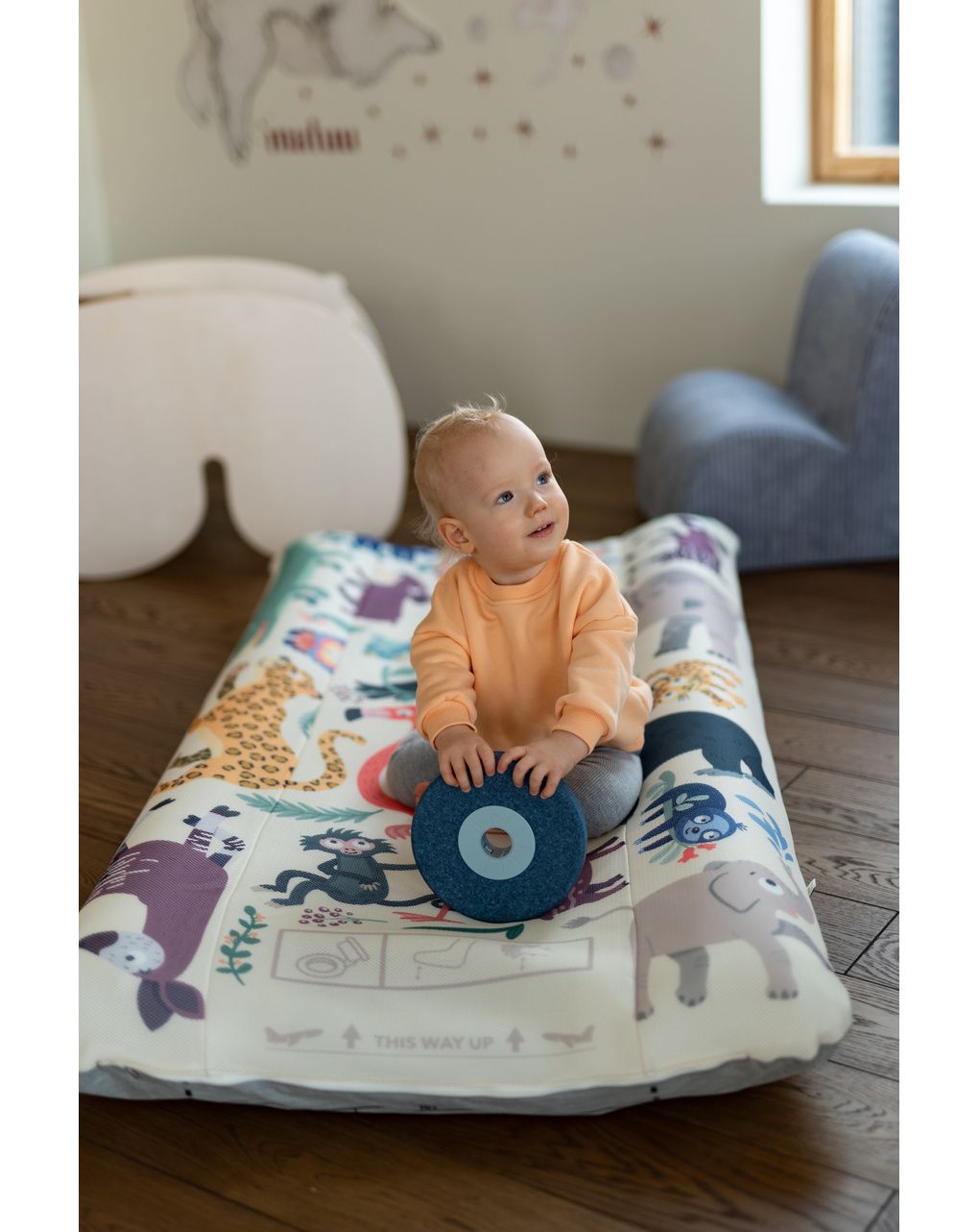 Stokke® jetkids™ cloudsleeper - lettino da viaggio portatile - famiglia degli animali