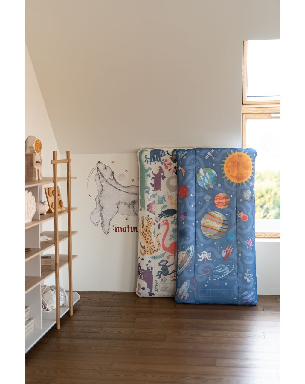 Stokke® jetkids™ cloudsleeper - lettino da viaggio portatile - famiglia degli animali