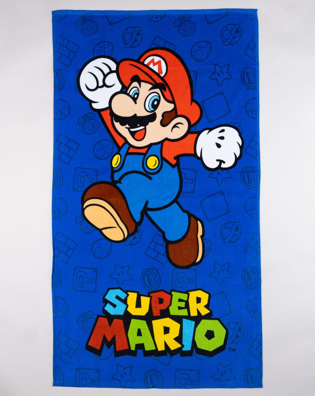 Telo mare bambino super mario - blu "jump"