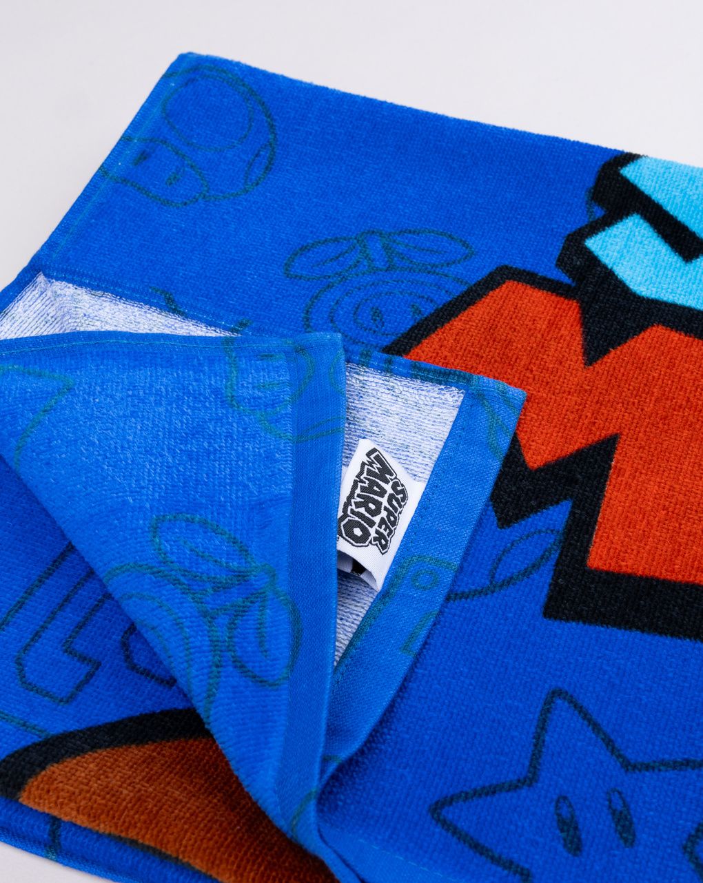 Telo mare bambino super mario - blu "jump"