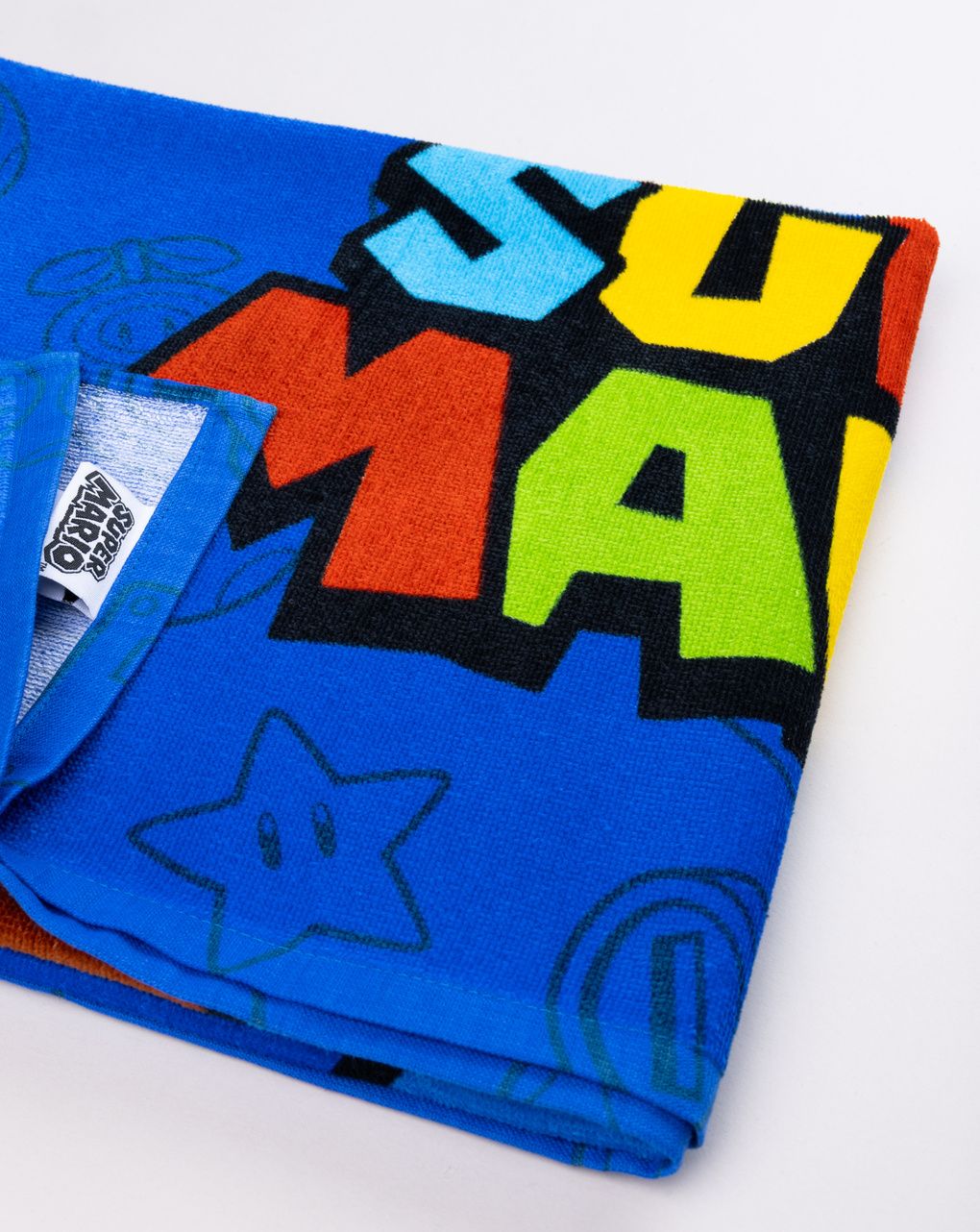Telo mare bambino super mario - blu "jump"