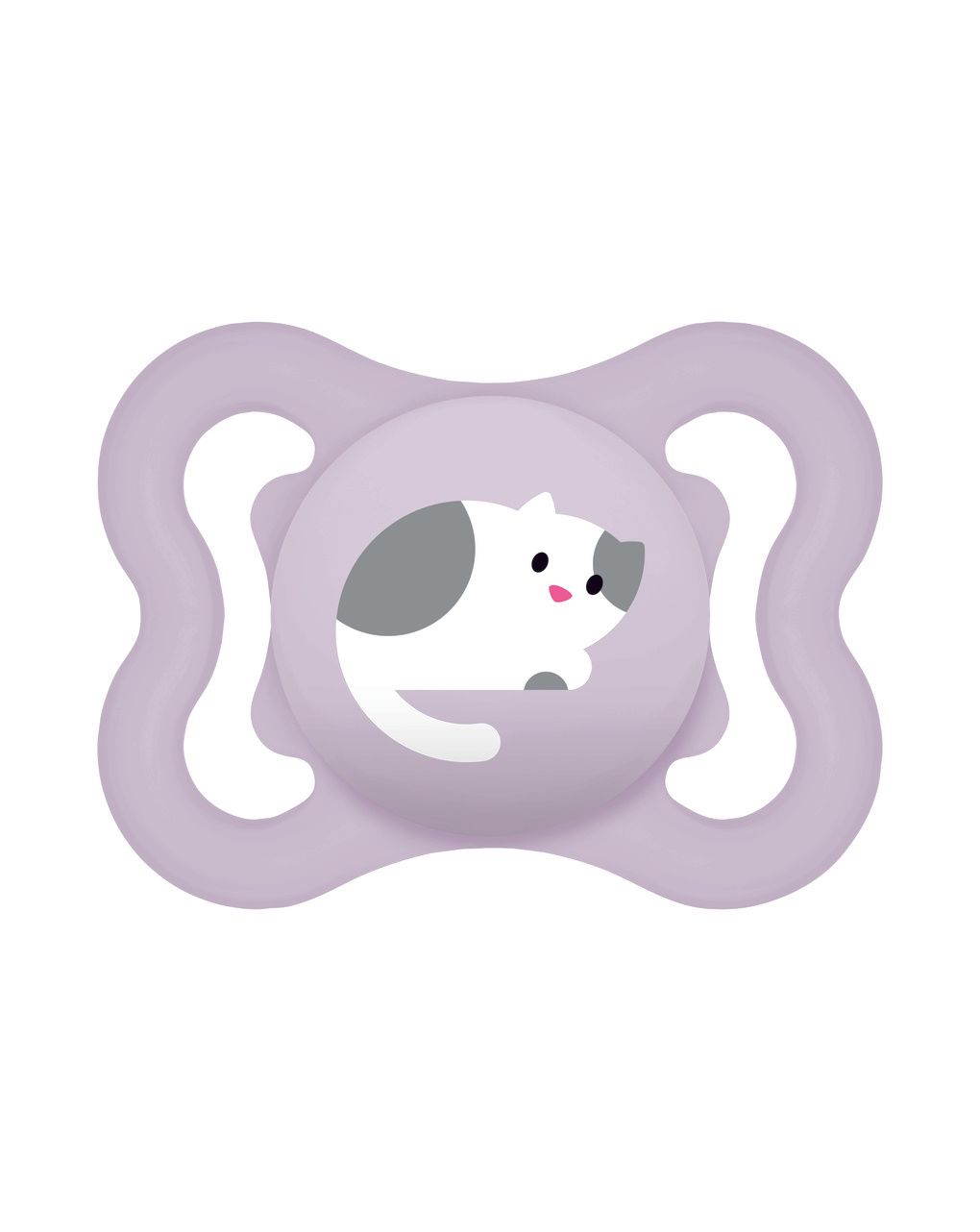Mam air succhietto 2-6 mesi (set da 2), ciuccio mam 2-6 mesi per pelli sensibili e delicate, rosa/viola