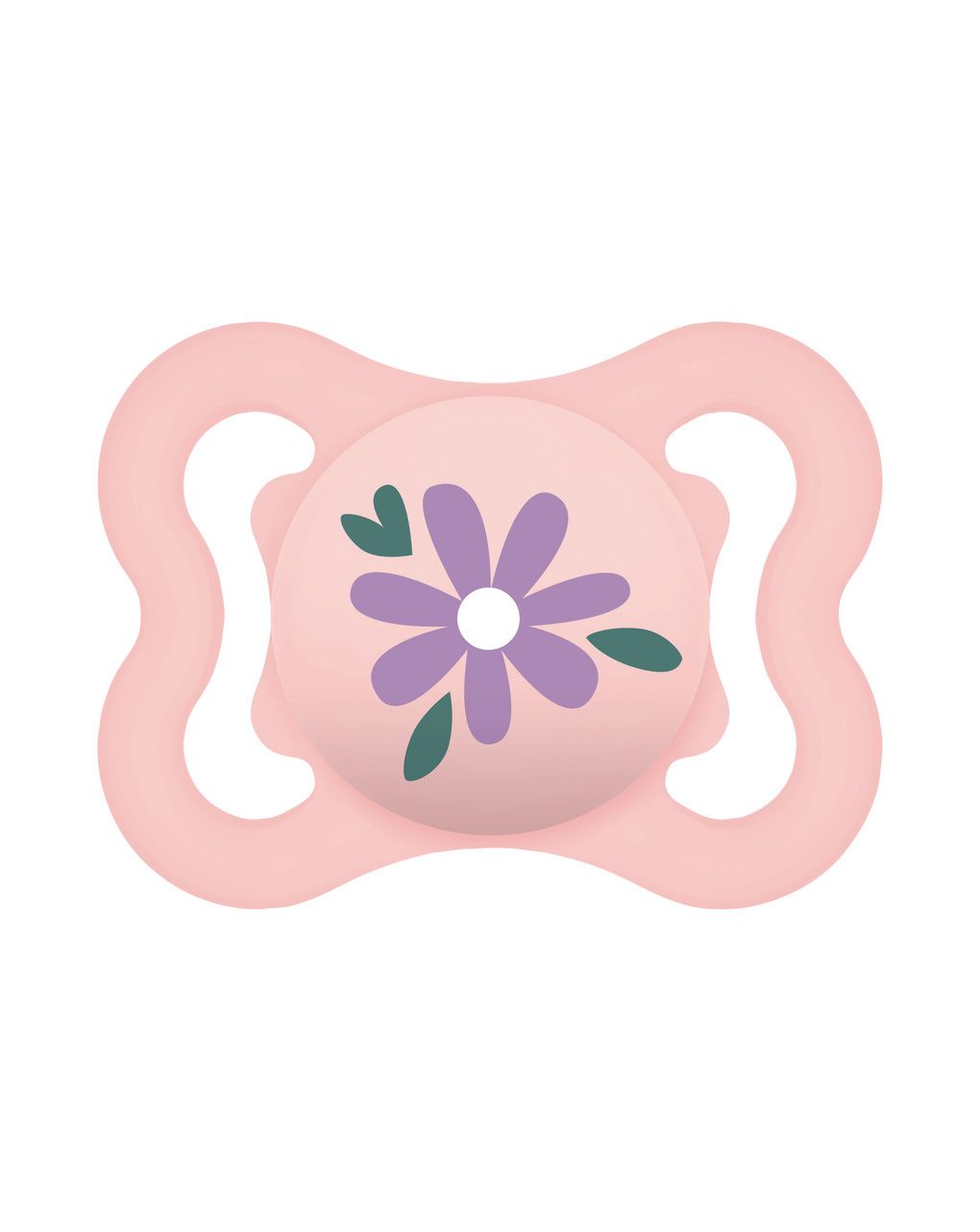 Mam air succhietto 2-6 mesi (set da 2), ciuccio mam 2-6 mesi per pelli sensibili e delicate, rosa/viola