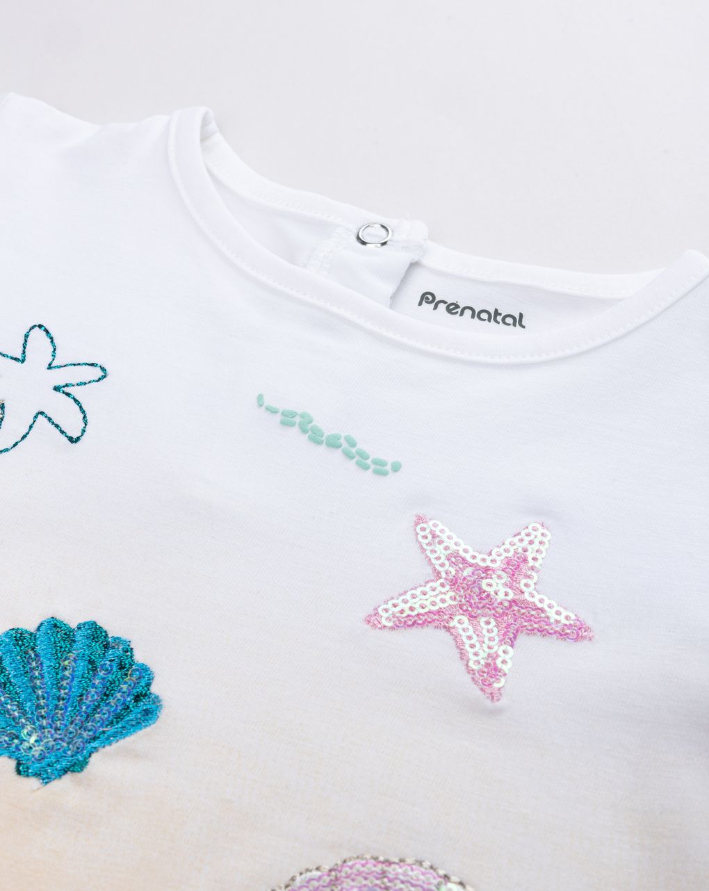 T-shirt bimba mare sfumata