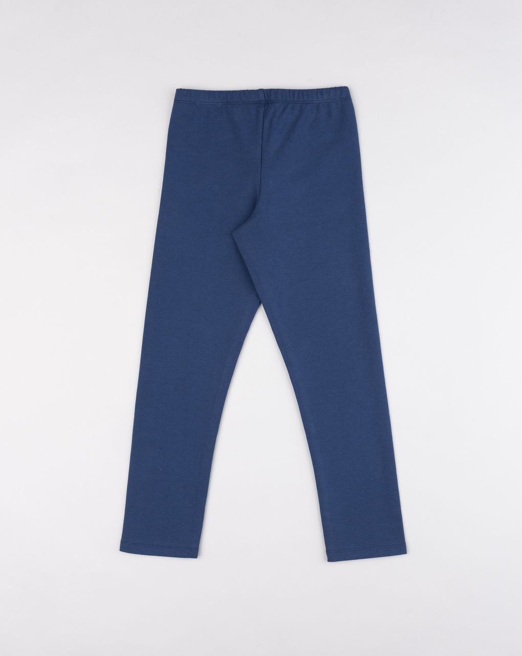 Legging bambina blu con stampa