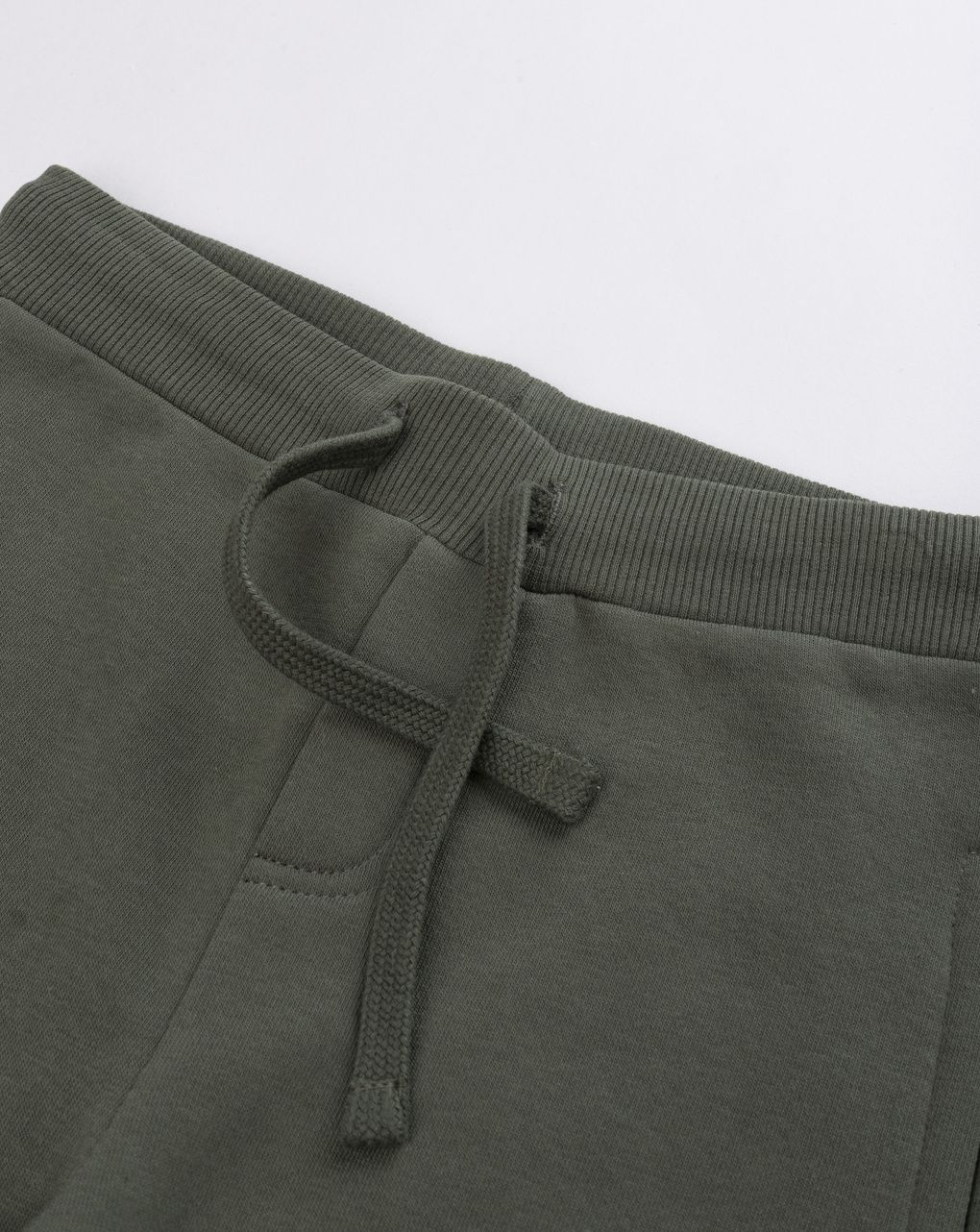 Pantalone bambino verde scuro con stampa