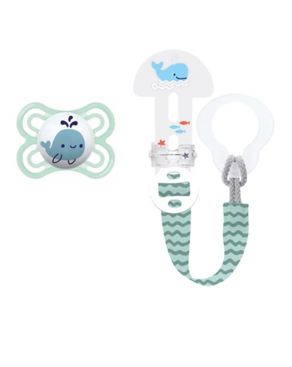 Combi pack succhietto perfect 2-6 mesi + clip it! colori assortiti - mam