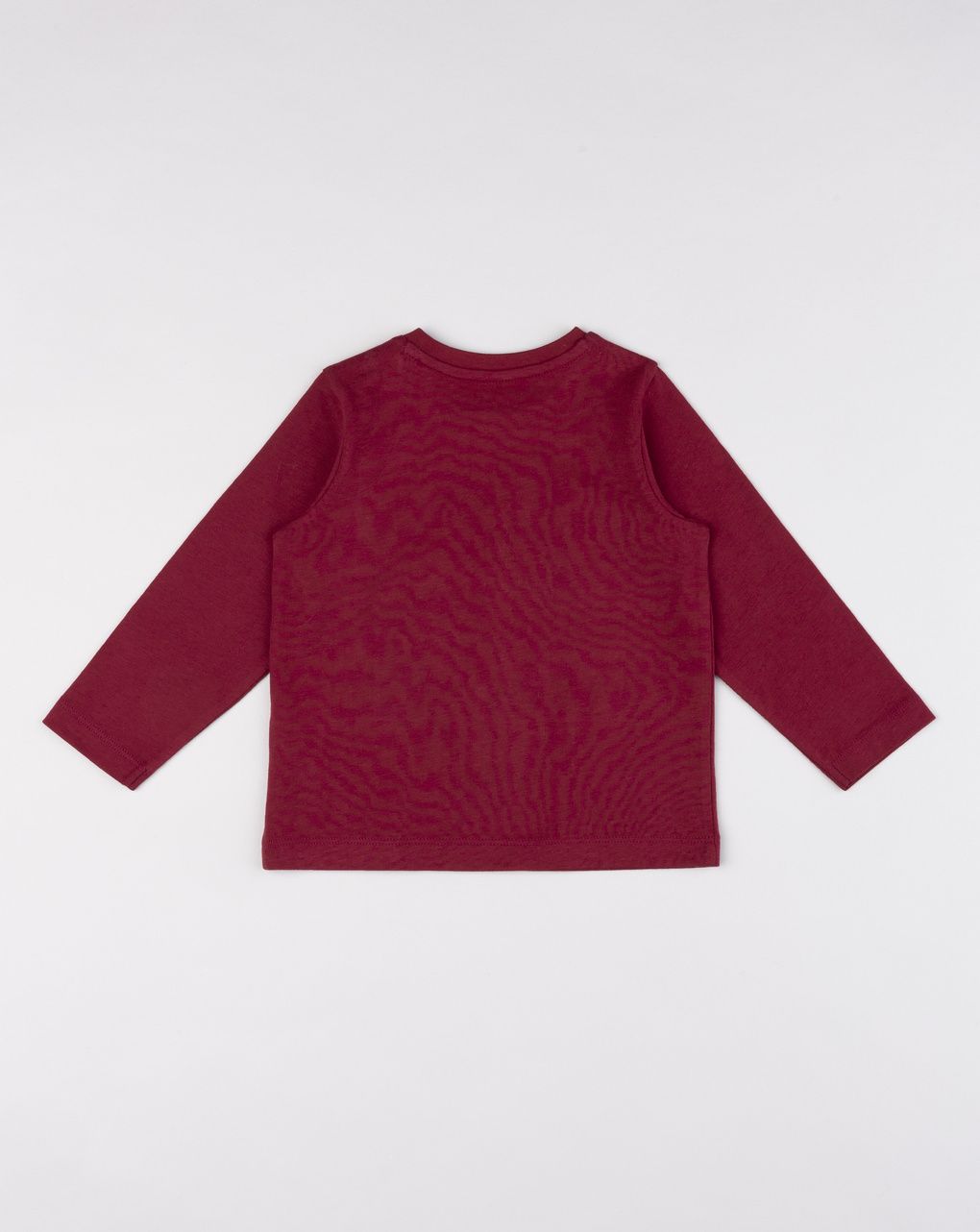T-shirt a maniche lunghe bimbo bordeaux "friends"