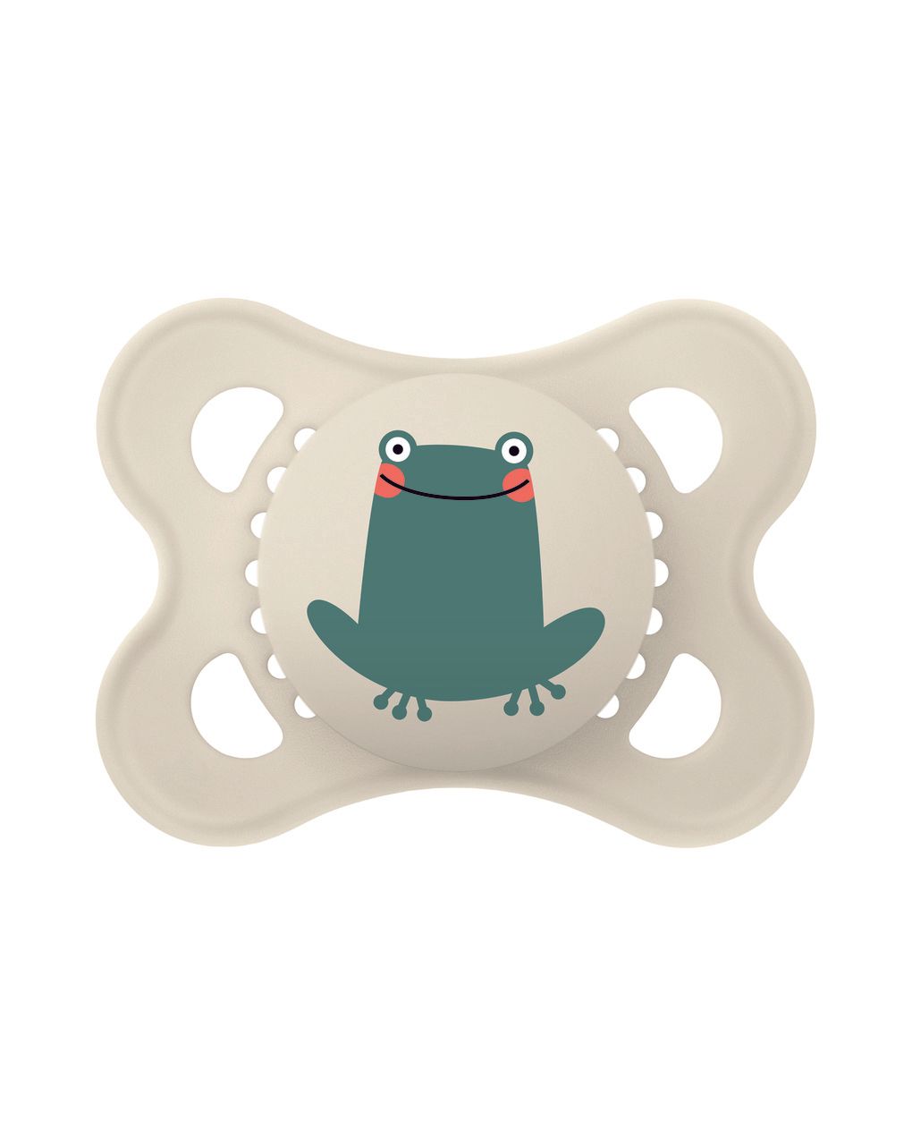 Mam original succhietto 2-6 mesi (set da 2), ciuccio mam 2-6 mesi con tettarella ortodontica in silicone, azzurro/neutro