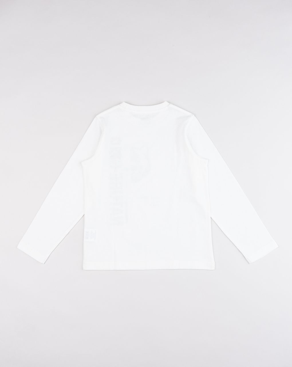 T-shirt bambino bianca stampata