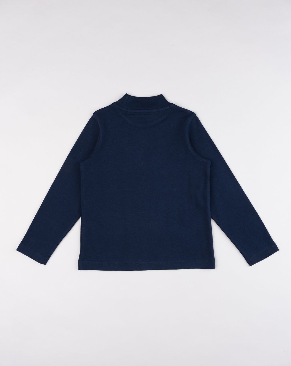 Lupetto da bambino con patch total blu
