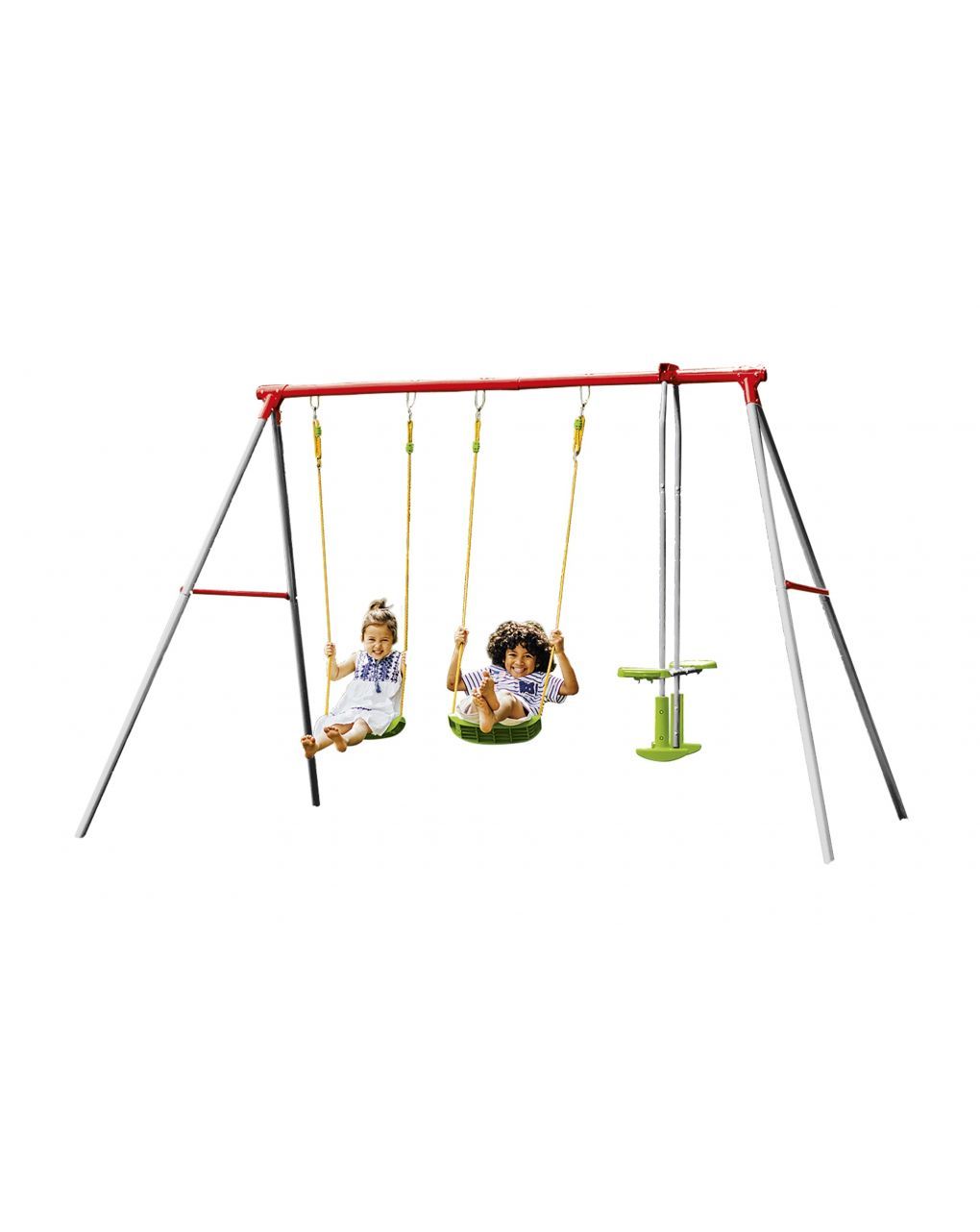 Altalena centro gioco double swing - 3+ - sun & sport