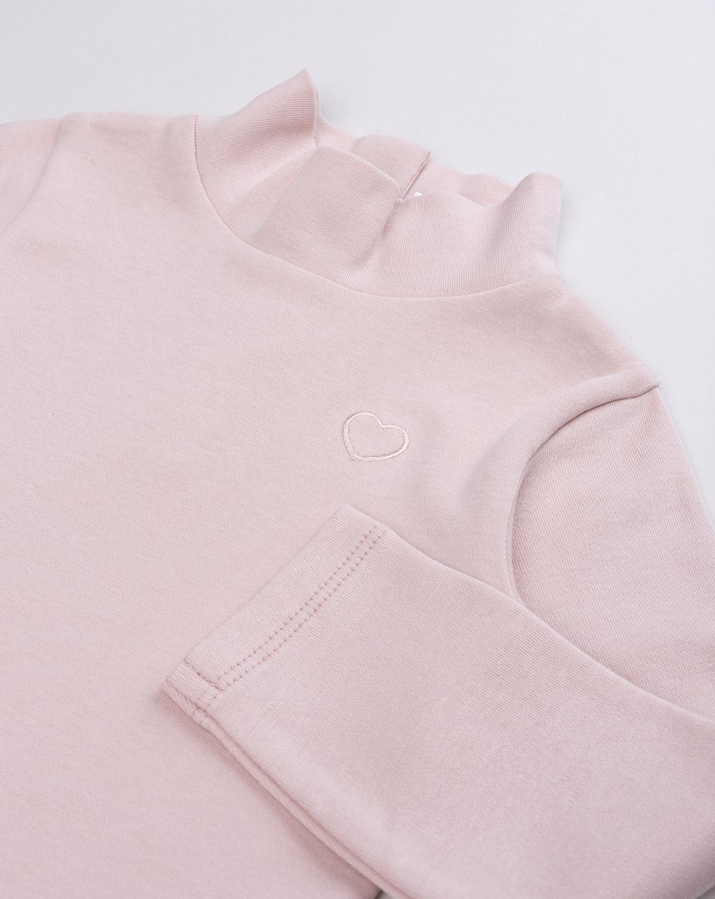 Body lupetto bimba rosa