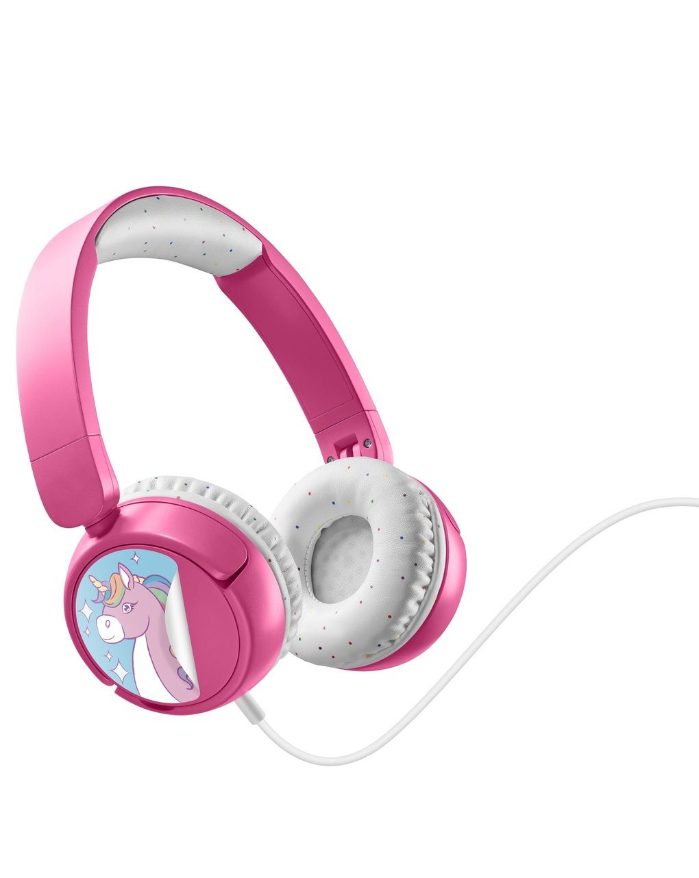 Cuffie filo 3,5 mm bimbo rosa - music sound