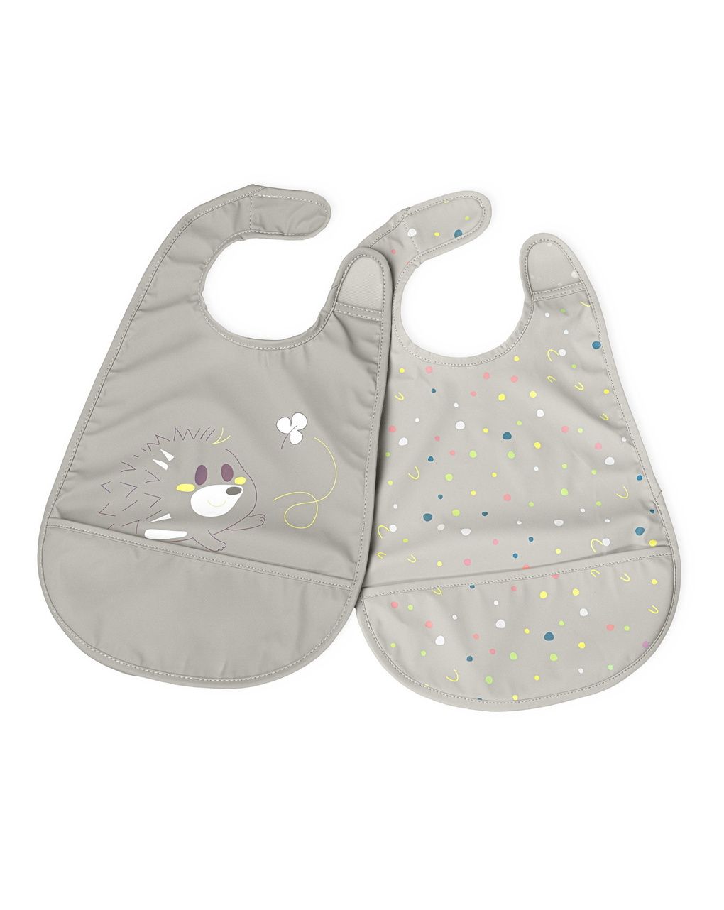 Bavagline pappa grigio 6m+ 2pz - chicco