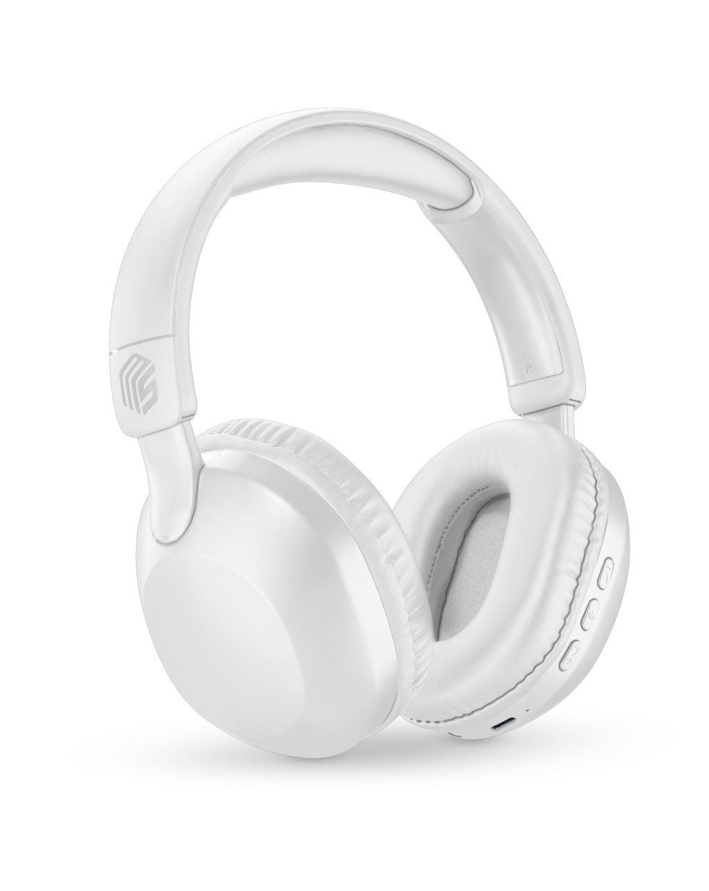 Cuffie bluetooth easy bianco - music sound