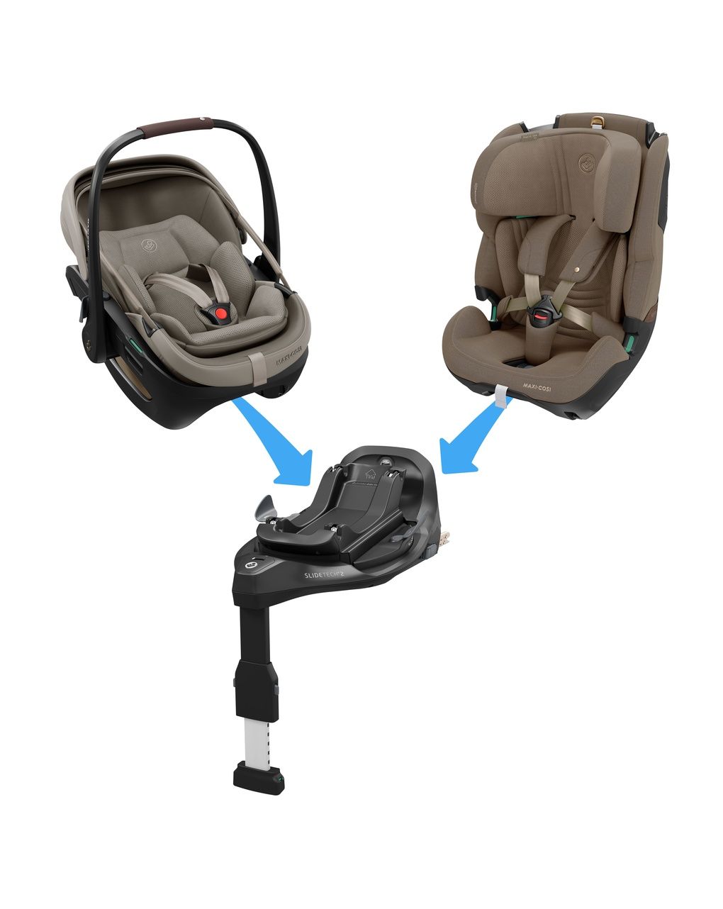Base familyfix slide pro - black - maxi-cosi