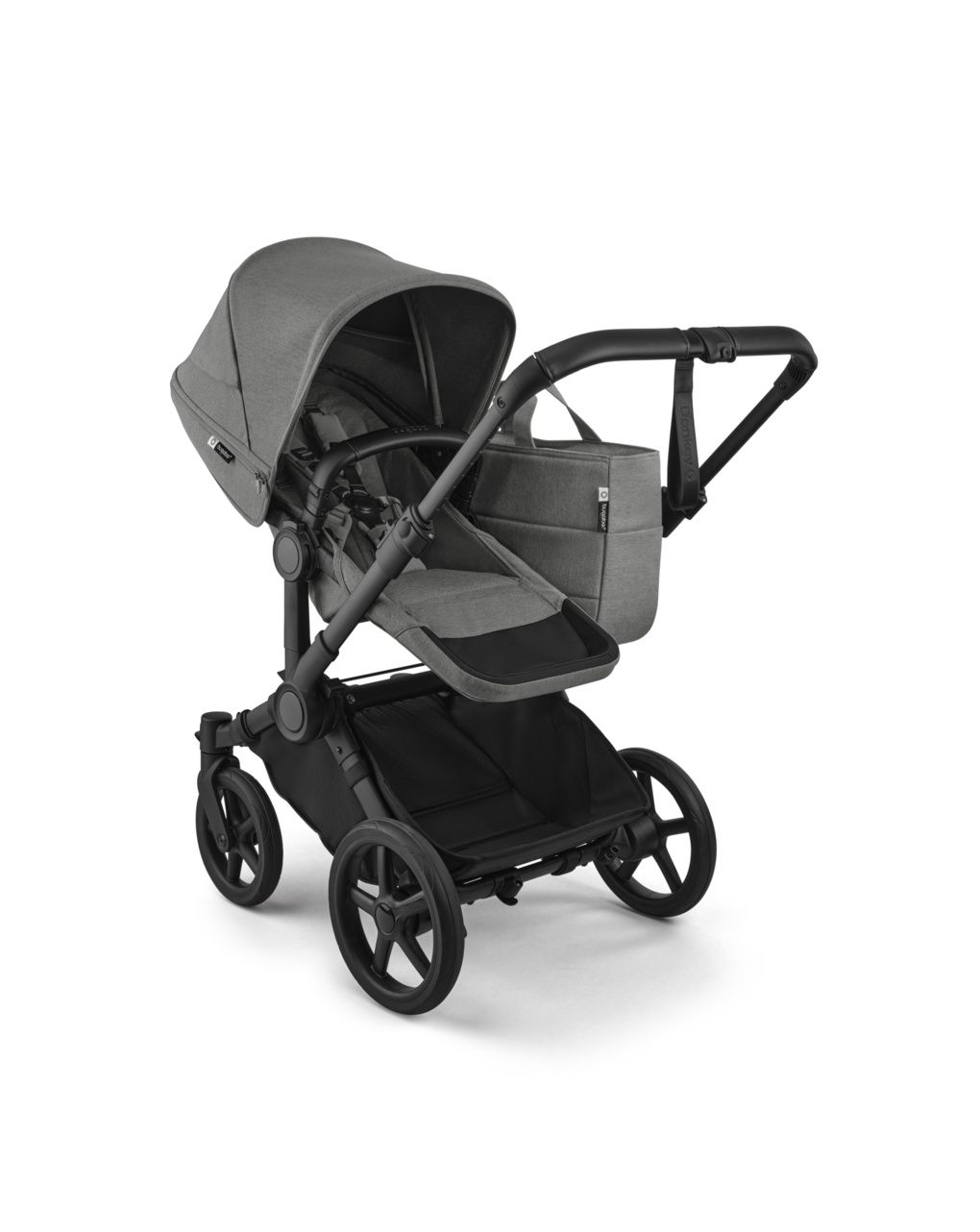 Duo donkey 6 moon grey - bugaboo