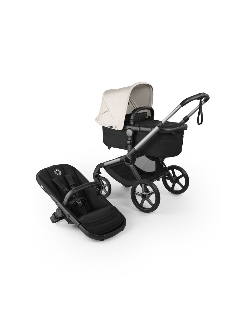 Duo fox 5 renew complete black/heritage black-misty white - bugaboo