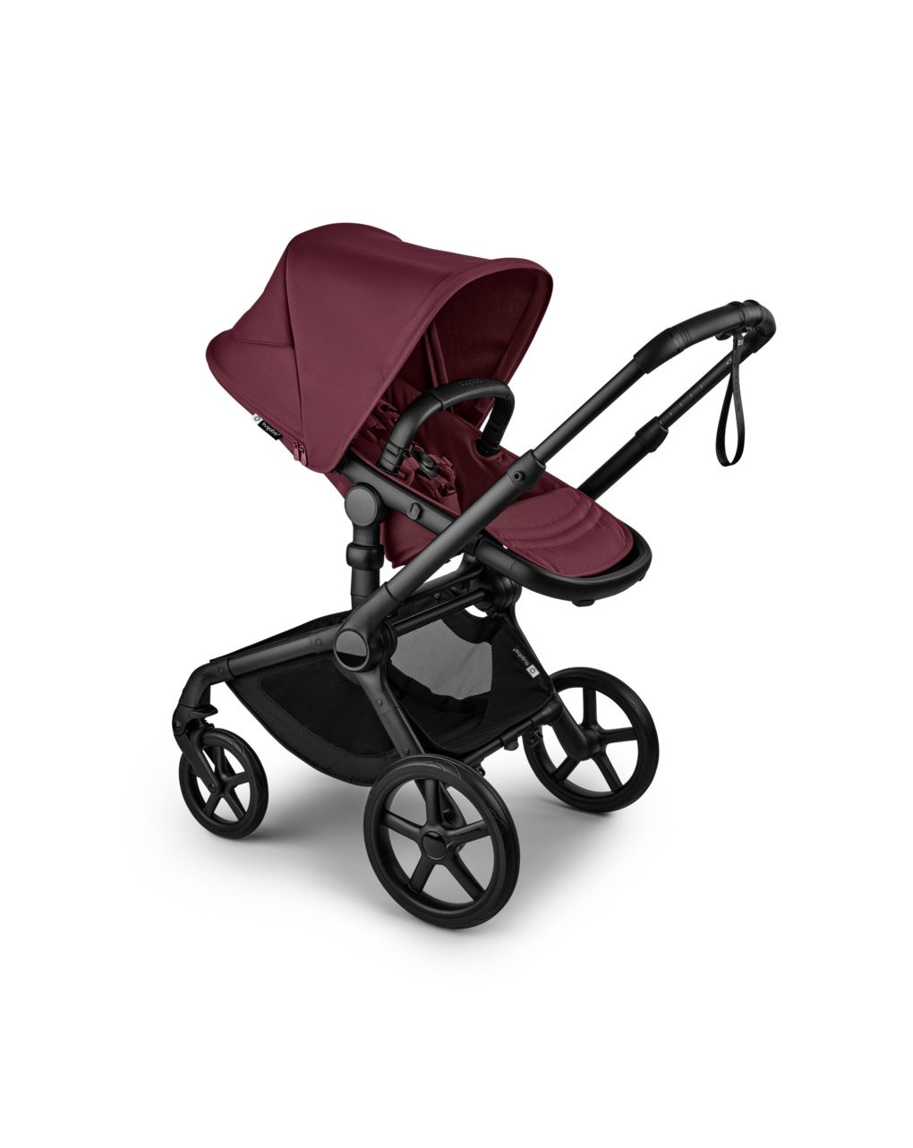 Duo fox 5 renew complete black/dark cherry-dark cherry - bugaboo