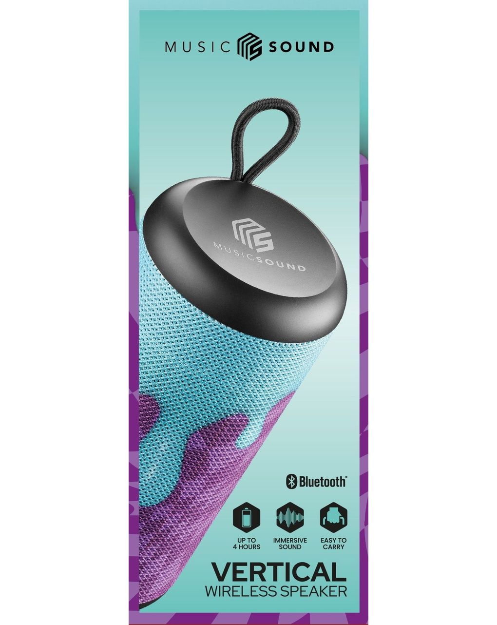 Speaker bluetooth vertical fluido - music sound