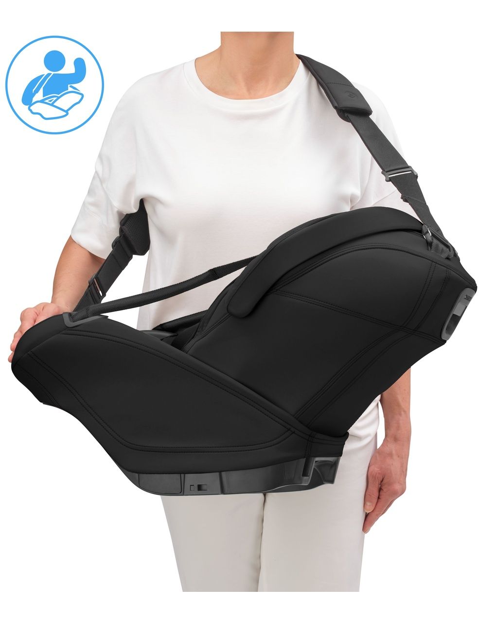 Seggiolino auto coral slide pro - onyx black - maxi-cosi
