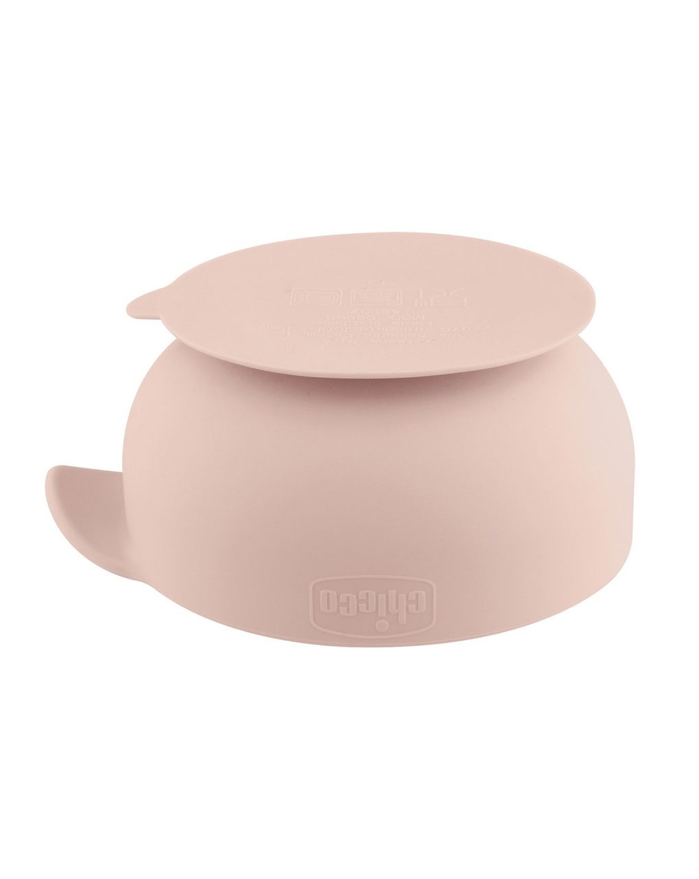 Ciotola in silicone rosa 6m+ - chicco