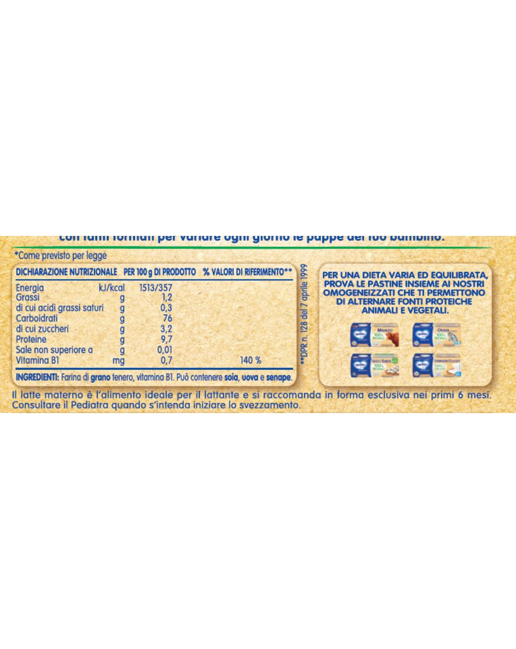 Pastina fili d'angelo 1x500g - mellin