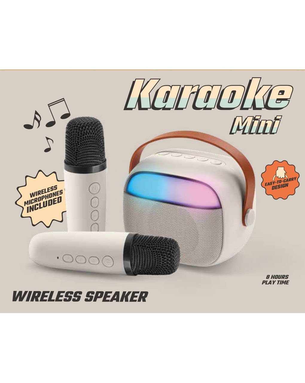Mini karaoke bluetooth bianco - cellularline