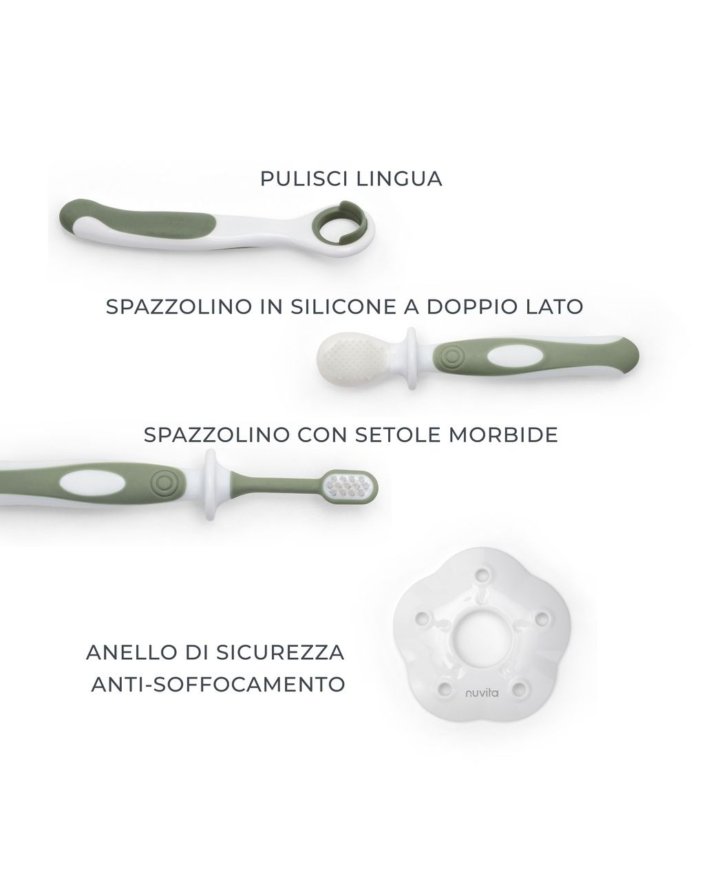 Set igiene orale 3in1 - 1101 - nuvita