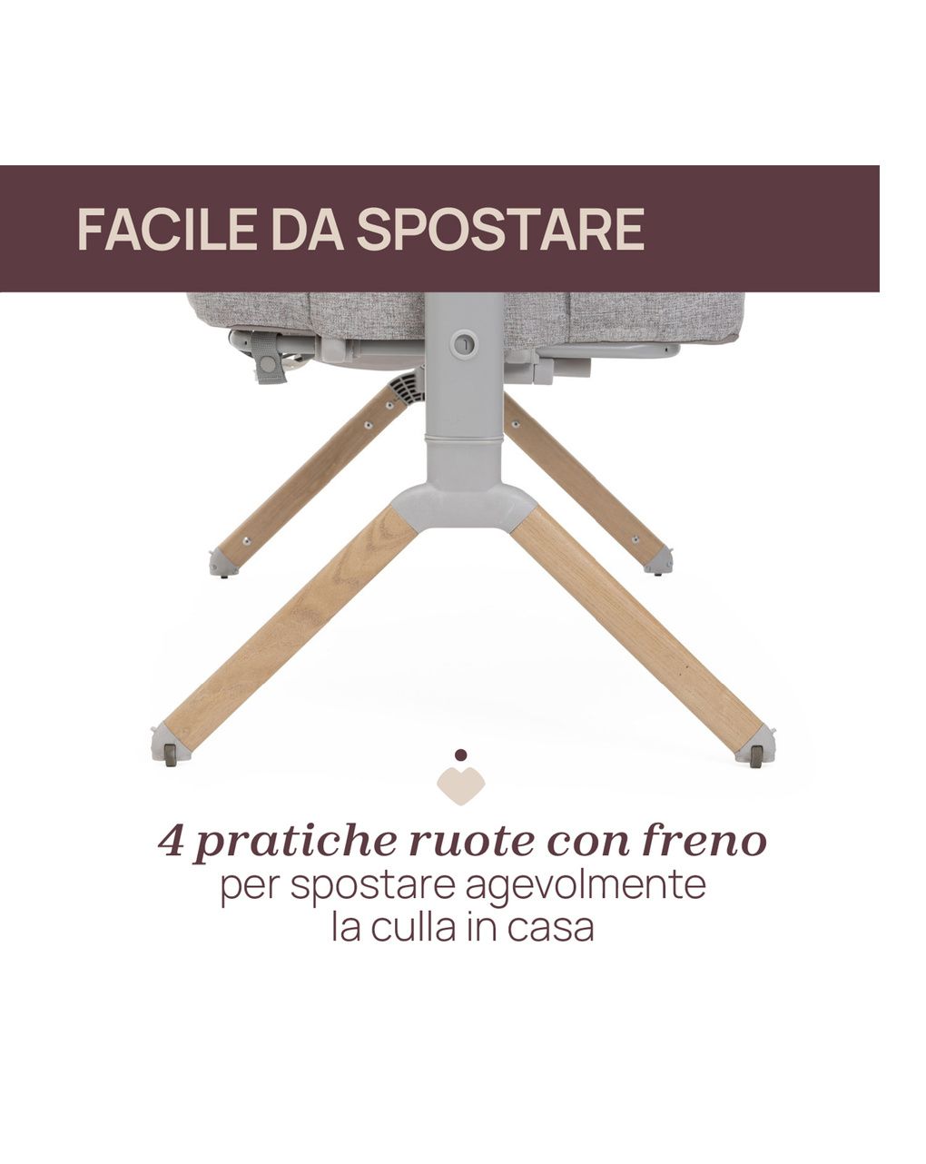 Culla next2me armonia scandinavian - chicco