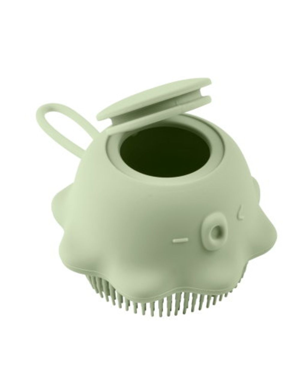 Spazzola corpo con dispenser verde - chicco