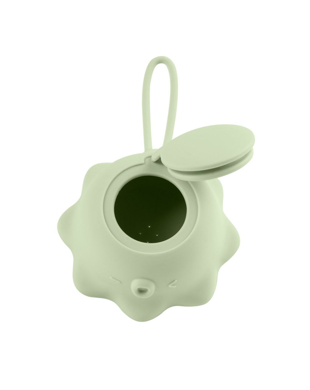 Spazzola corpo con dispenser verde - chicco